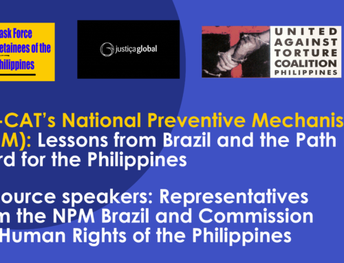 OP-CAT’s National Preventive Mechanisms: Lessons from Brazil and the Path Forward for the Philippines (Webinar)