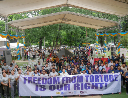 UNITING FOR FREEDOM FROM TORTURE IS OUR RIGHT