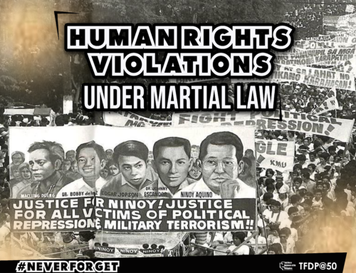 Human Rights Violations under Martial Law